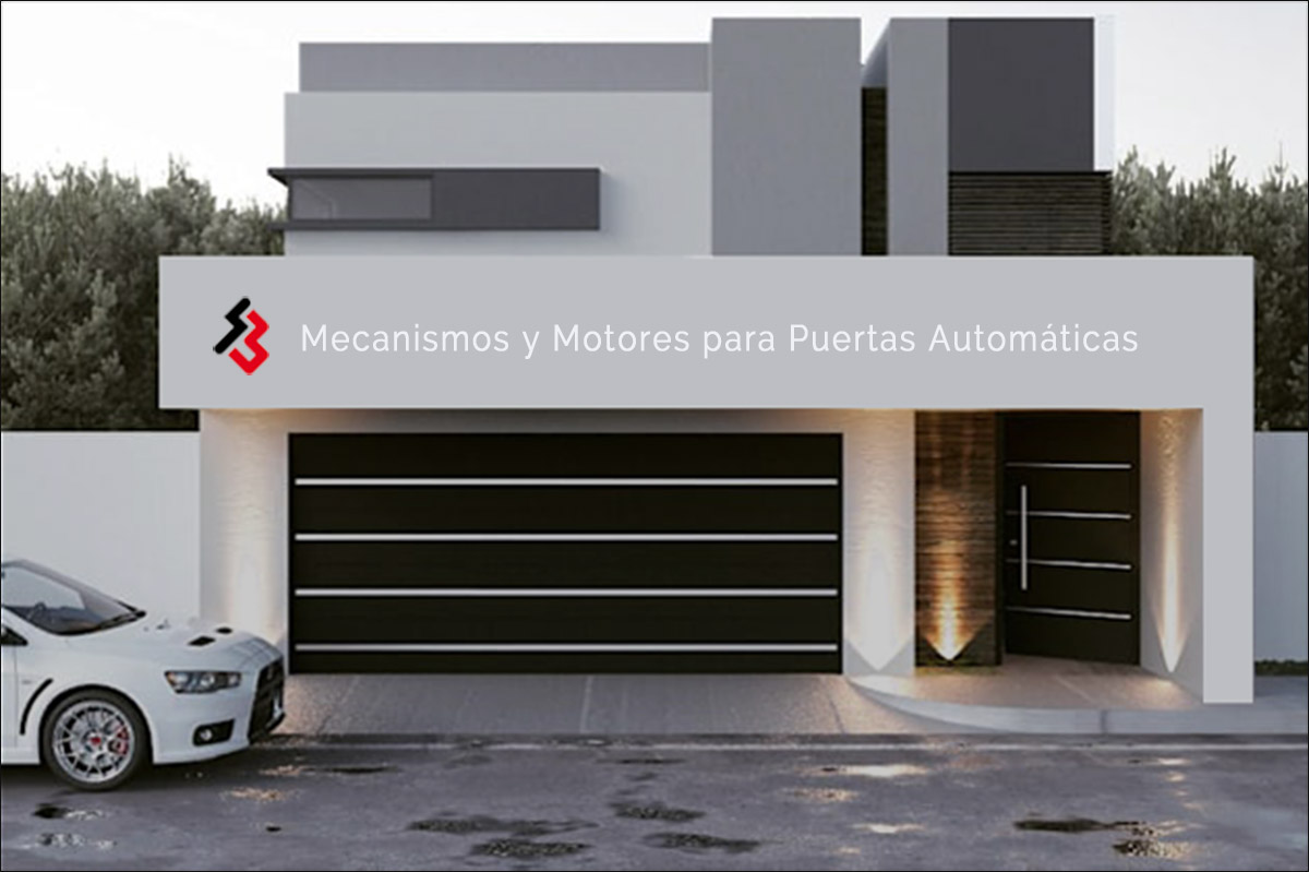 Banner tienda online automatismos y motores de puertas automáticas